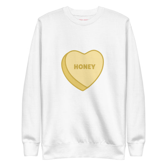 Honey Candy Heart Crewneck